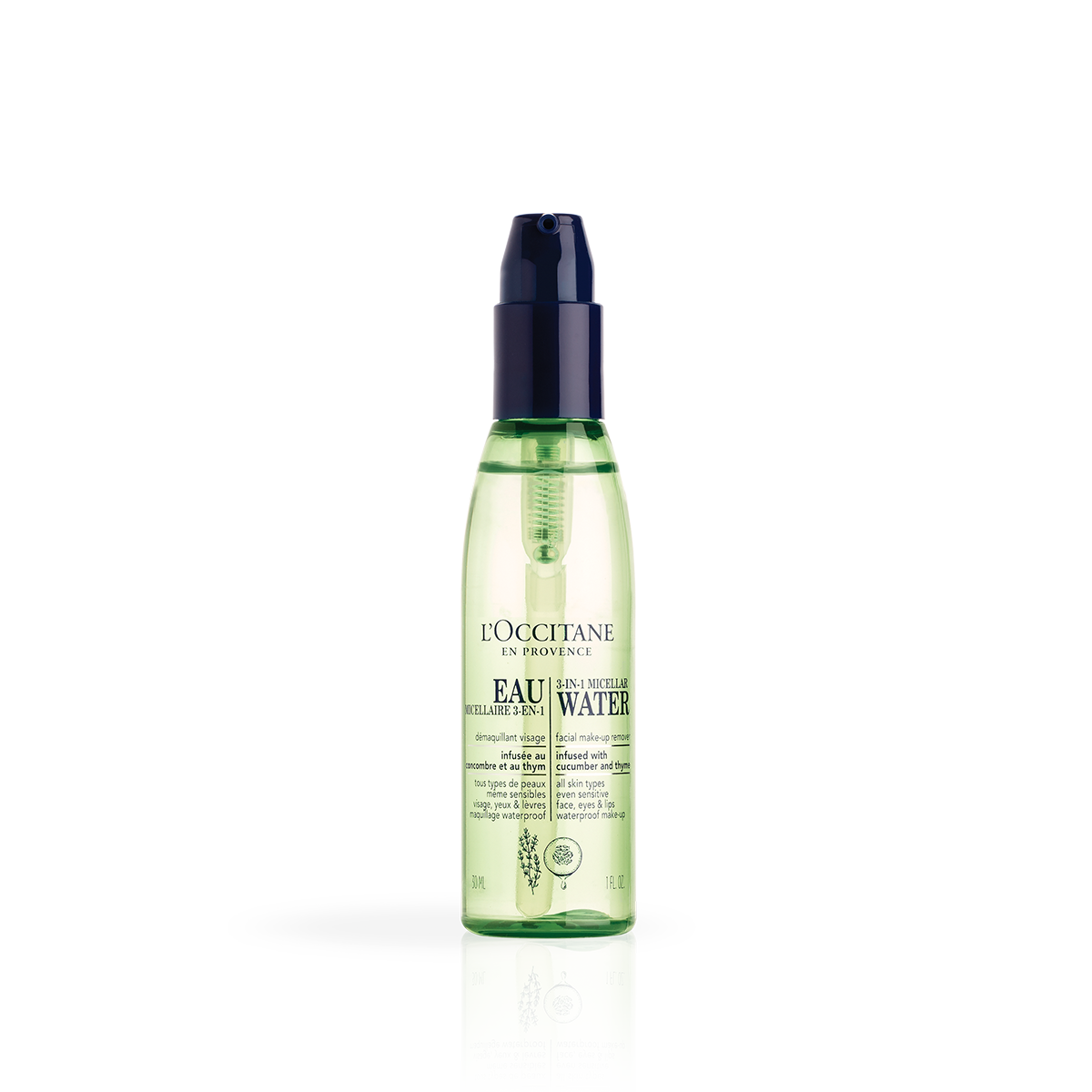 Ujë Mishelar Tonifikues me Kastravec & Trumëz (format mini)