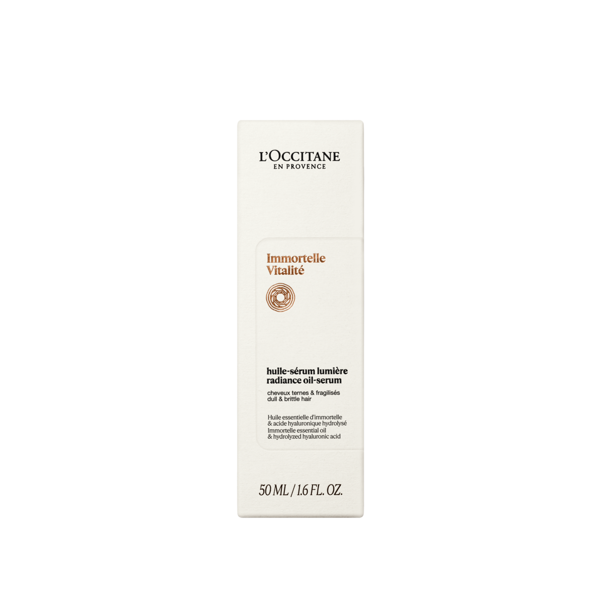Serum-Vaj për Shkëlqimin e Flokëve Immortelle Vitalité