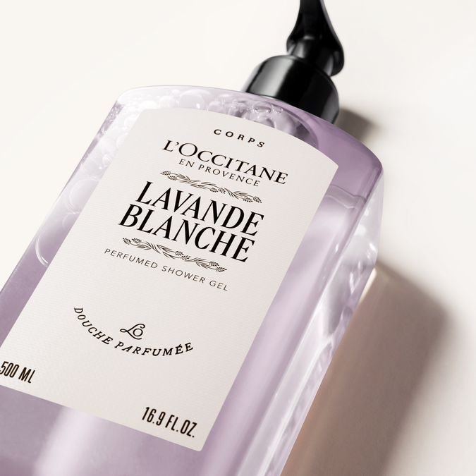 Lavande Blanche perfumed shower gel