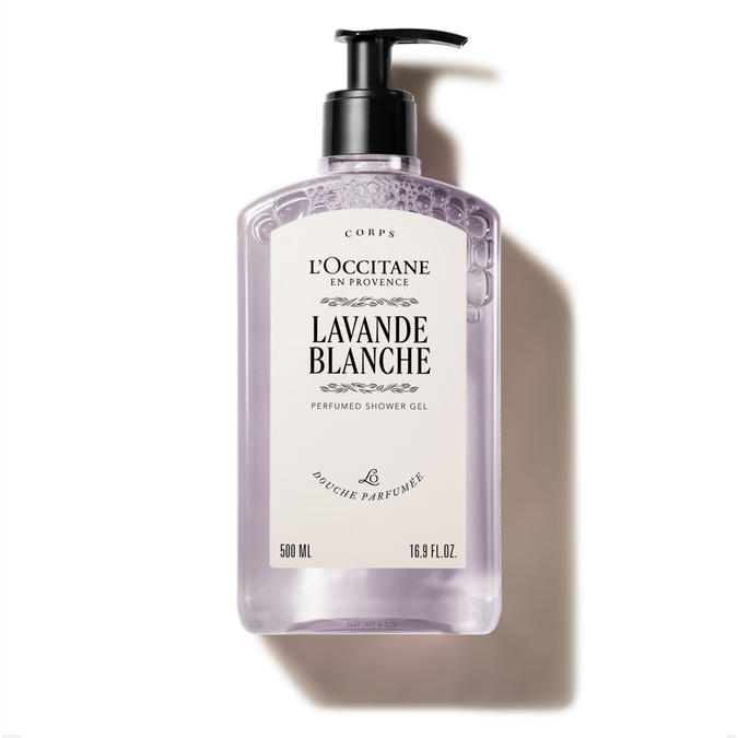Lavande Blanche perfumed shower gel
