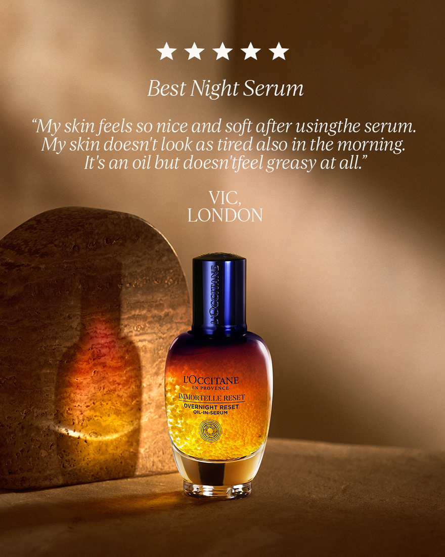 Serum-në-Vaj për Natën Immortelle Reset