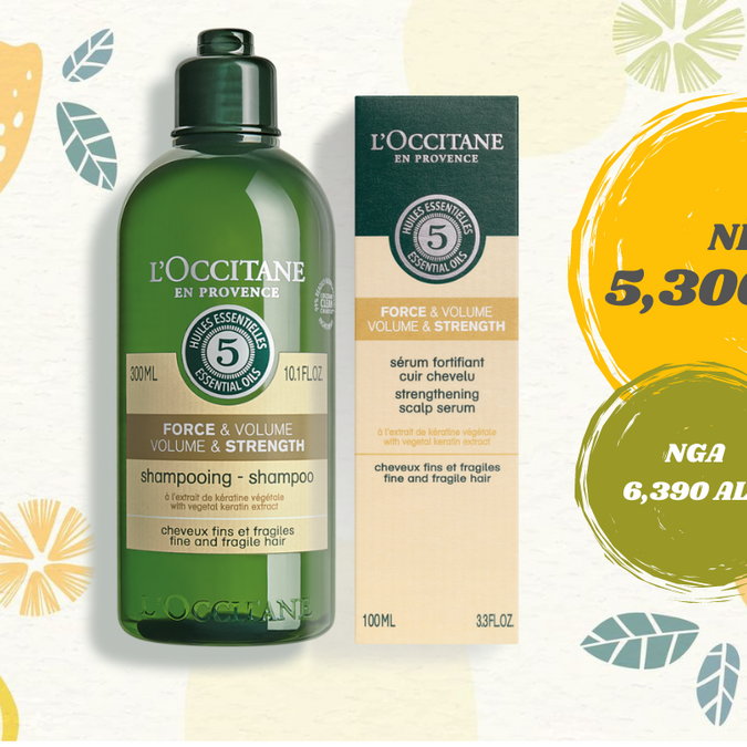 Seti për Forcimin e Flokëve